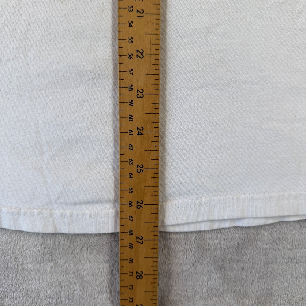 Harley Davidson Shirt Mens XL White Thunder Mountain Pocket Tee Biker Vtg Y2K - Picture 9 of 11
